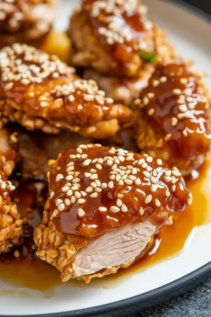 Air Fryer Sesame Chicken