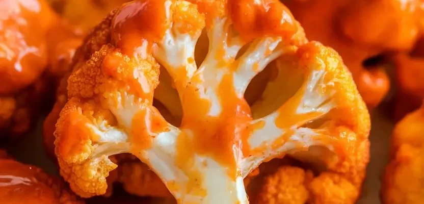 Air Fryer Buffalo Cauliflower