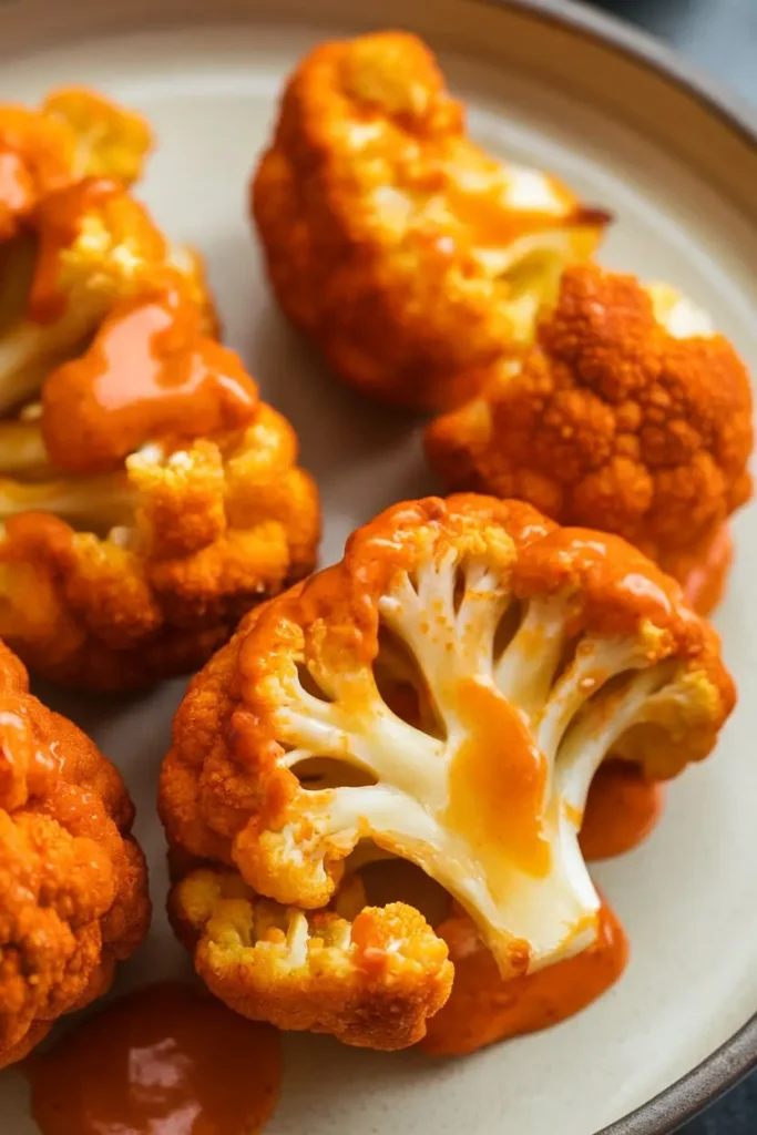 Air Fryer Buffalo Cauliflower