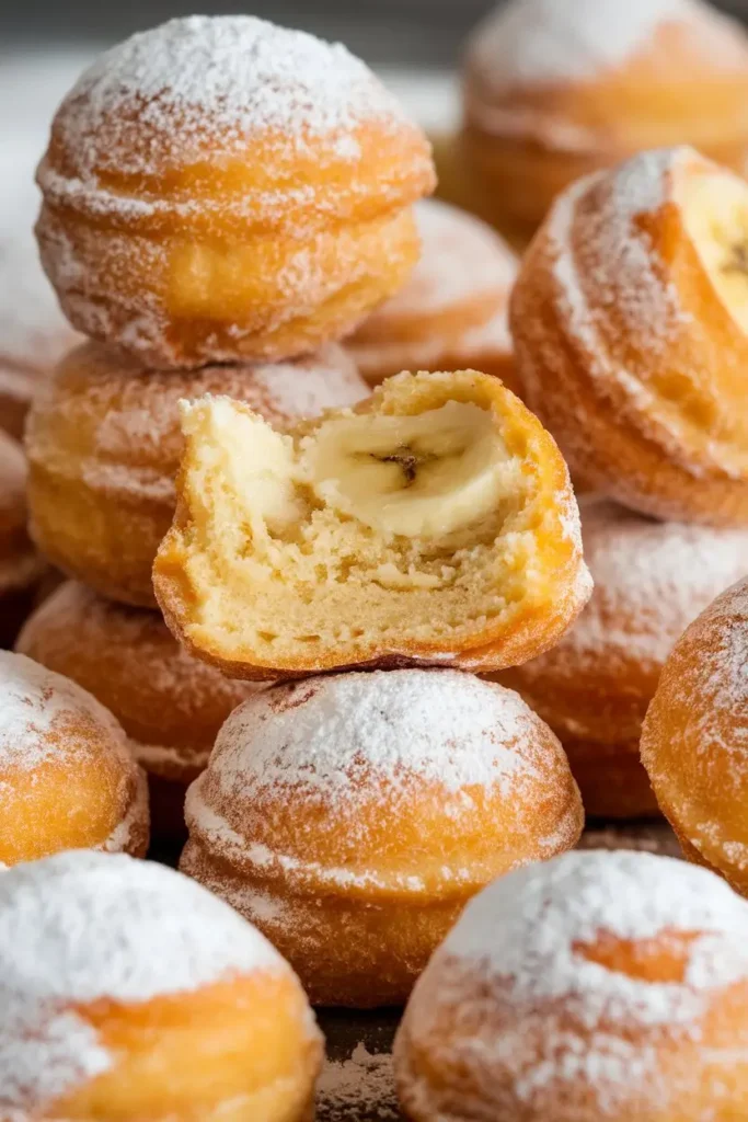 banana donut holes oven