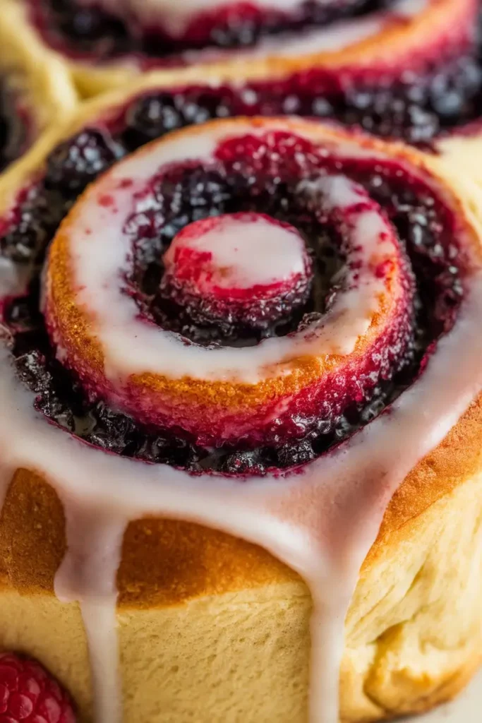 berry Cinnamon Rolls