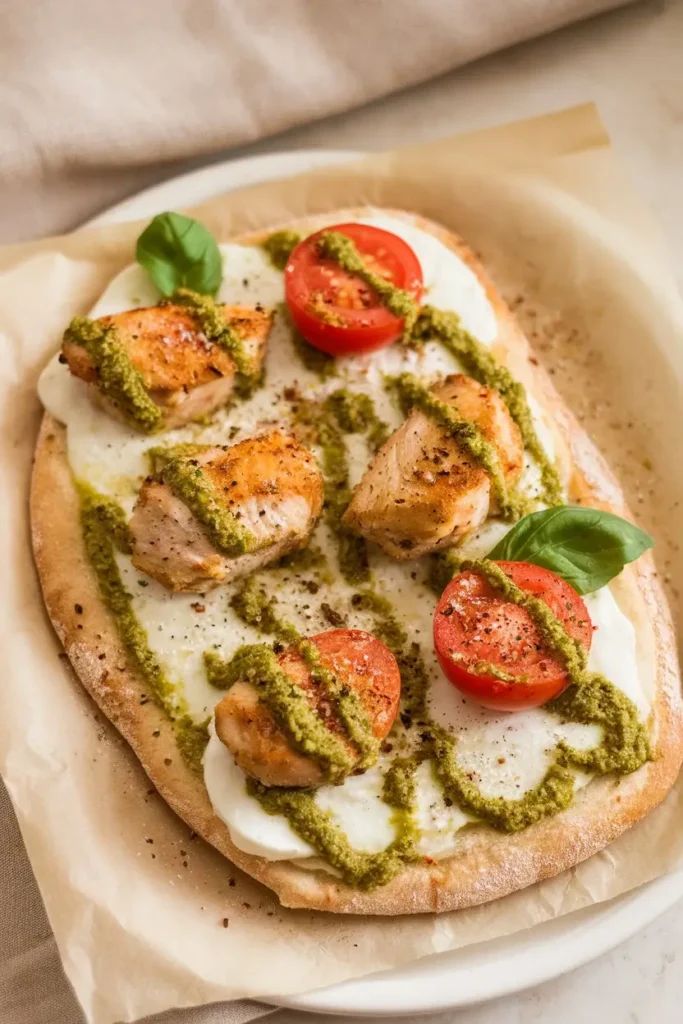 Chicken Pesto Flatbread: Your New Go-To Recipe Chicken Pesto Flatbread
