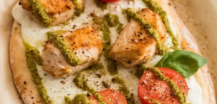 Chicken Pesto Flatbread