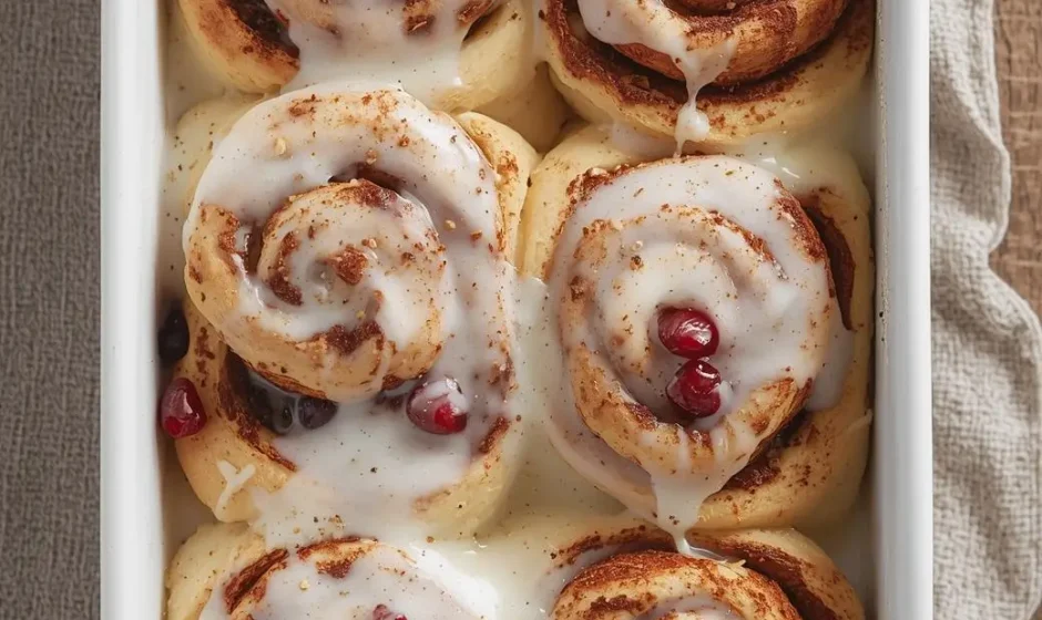 Christmas Cinnamon Rolls (3)