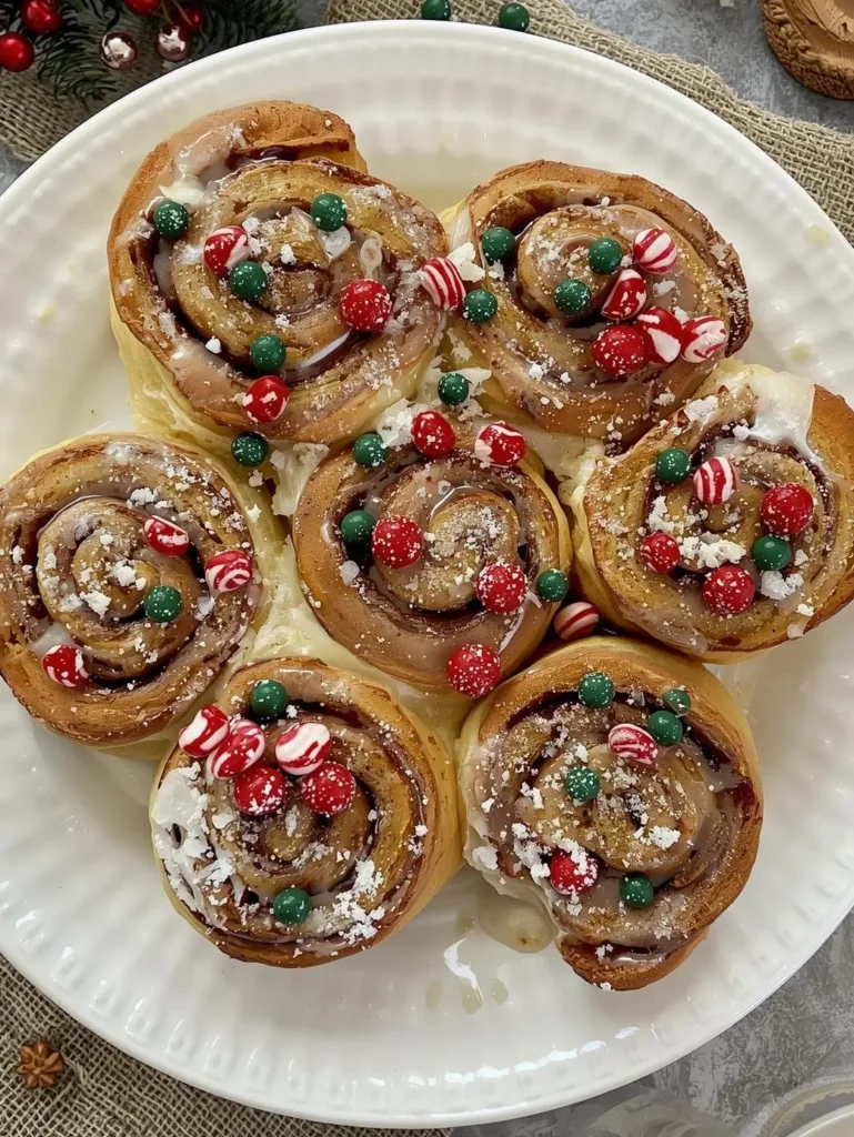 Christmas Cinnamon Rolls (3)