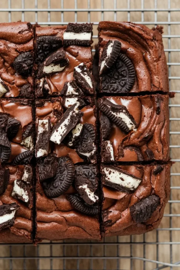 Fudgy Oreo Brownie 2