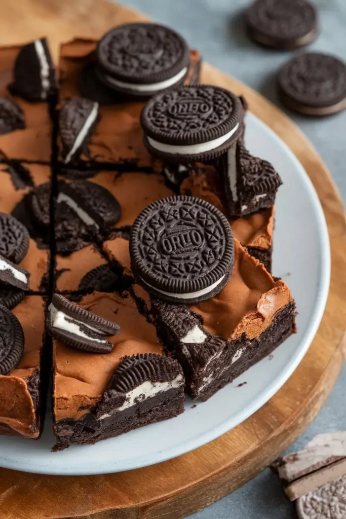 Fudgy Oreo Brownie 3