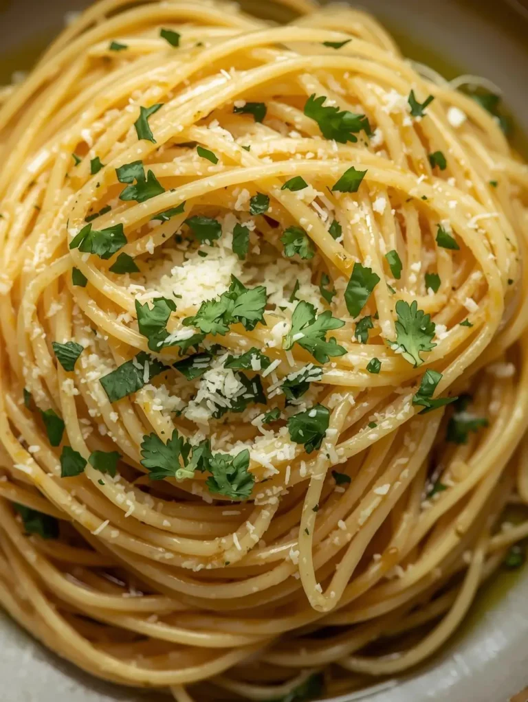 Garlic Parmesan Spaghetti