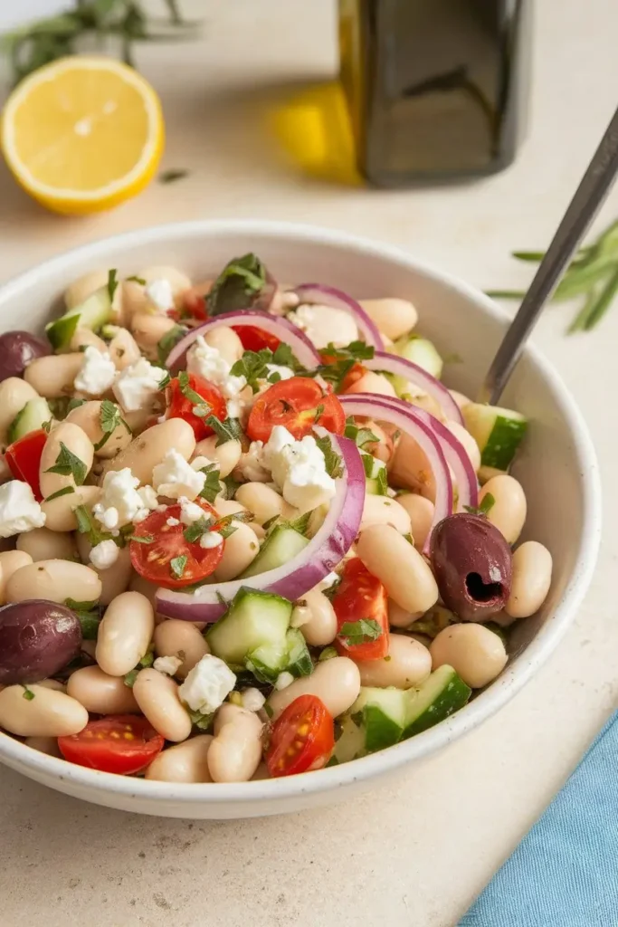MediterraneanWhiteBean Salad