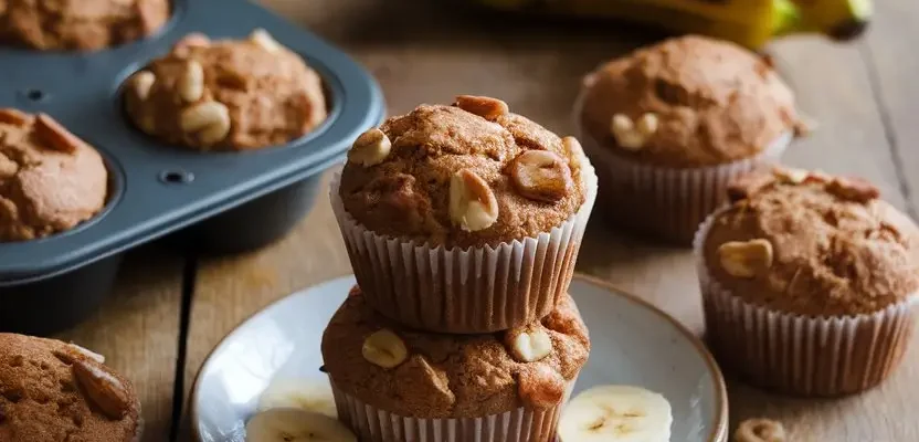 Paleo Banana Bread Muffins