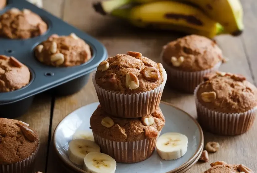 Paleo Banana Bread Muffins