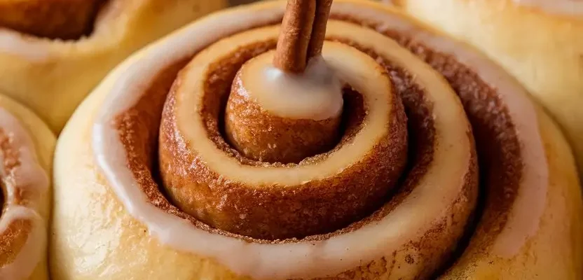 Pumpkin Shaped Cinnamon Rolls