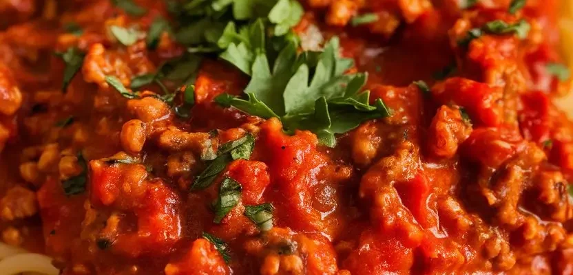 Spaghetti and Meat Sauce