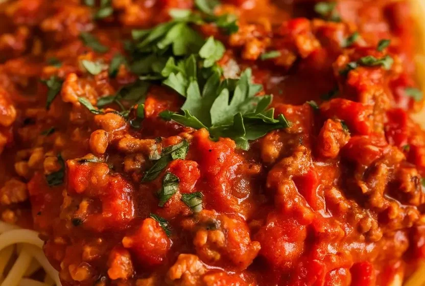 Spaghetti and Meat Sauce