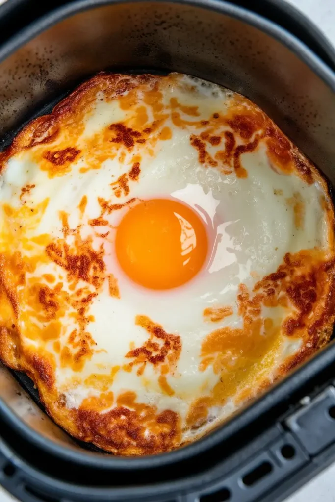 air fryer egg and cheese sandwich