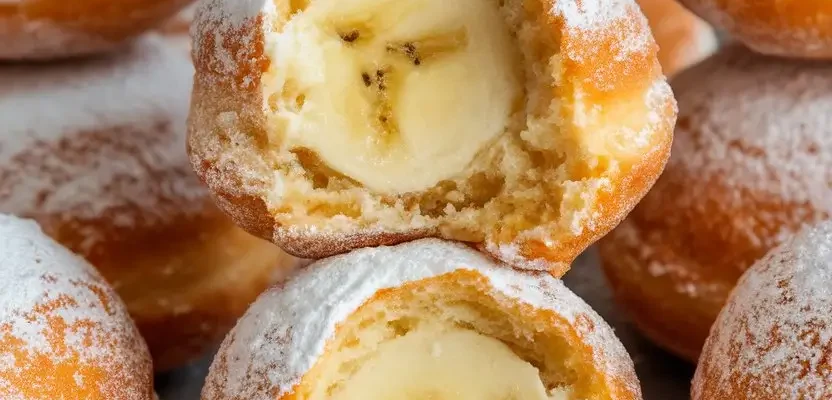 banana donut holes oven