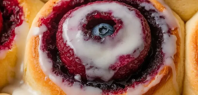 berry Cinnamon Rolls