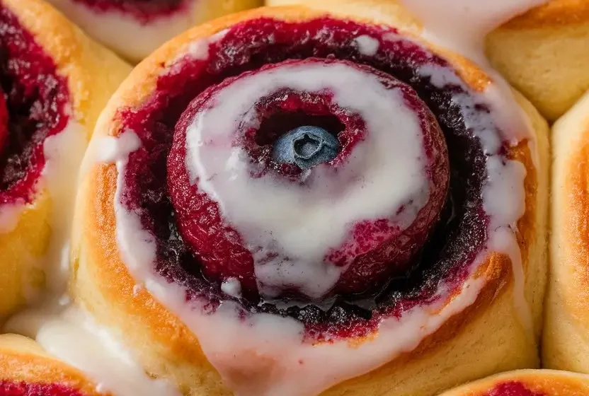 berry Cinnamon Rolls