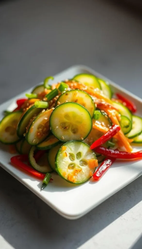Easy Asian Cucumber Salad Asian Cucumber Salad