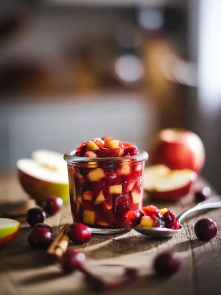 Cranberry and Apple Chutney