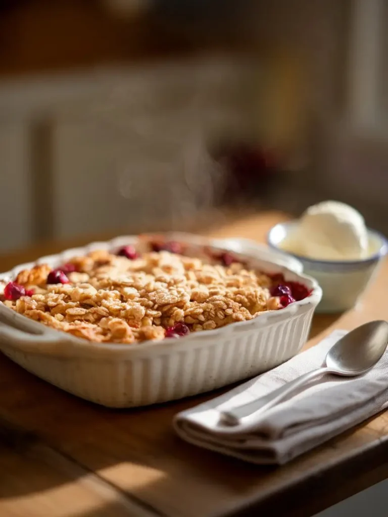 Cranberry Apple Crisp Recipe