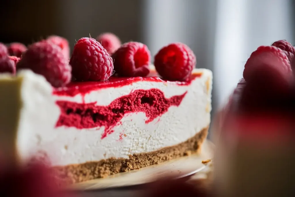 Delicious White Chocolate Raspberry Cheesecake Recipe Delicious White Chocolate Raspberry Cheesecake Recipe 2