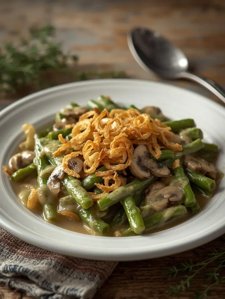 Green BeanCasserole Recipe