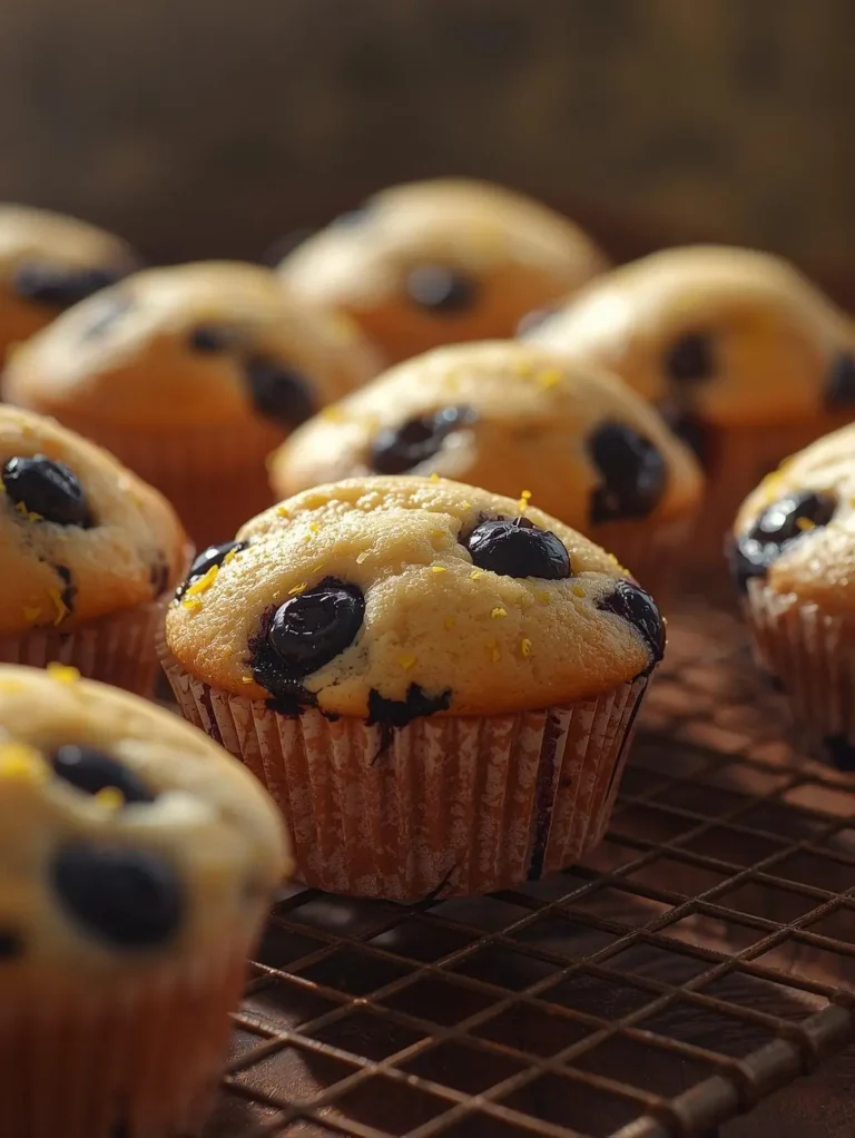 Lemon Blueberry Muffins