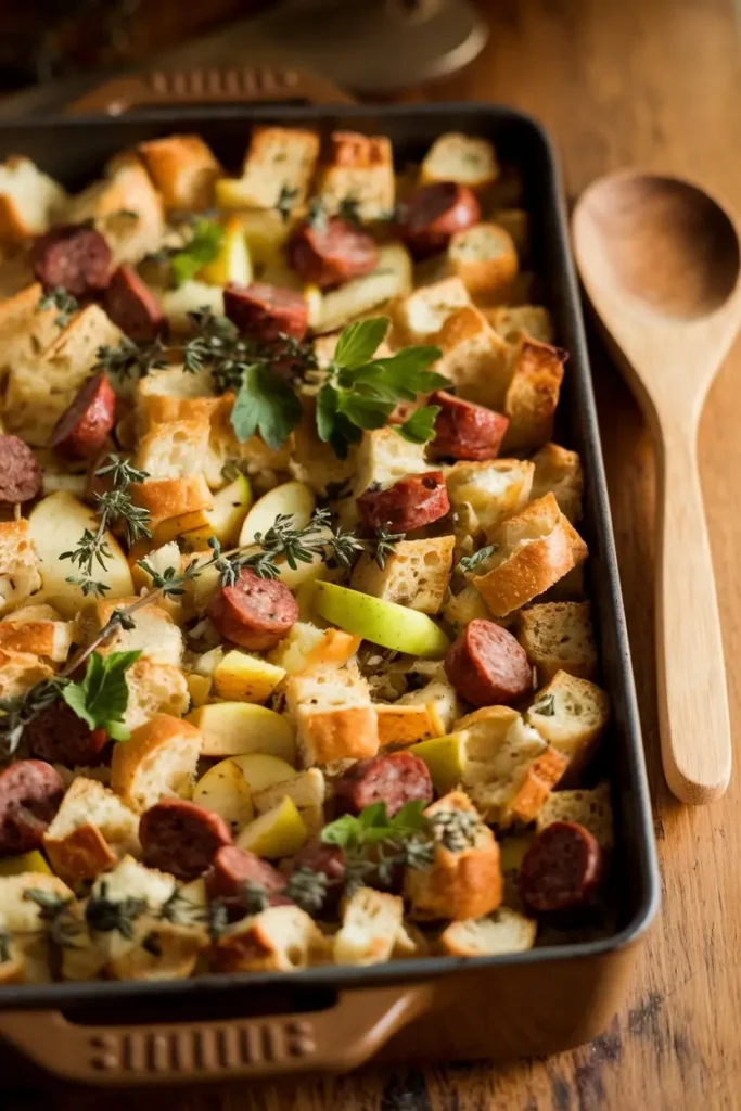 Mushroom and Leek Stuffing for Vegetarians