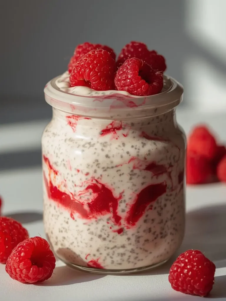 Raspberry Chia Pudding