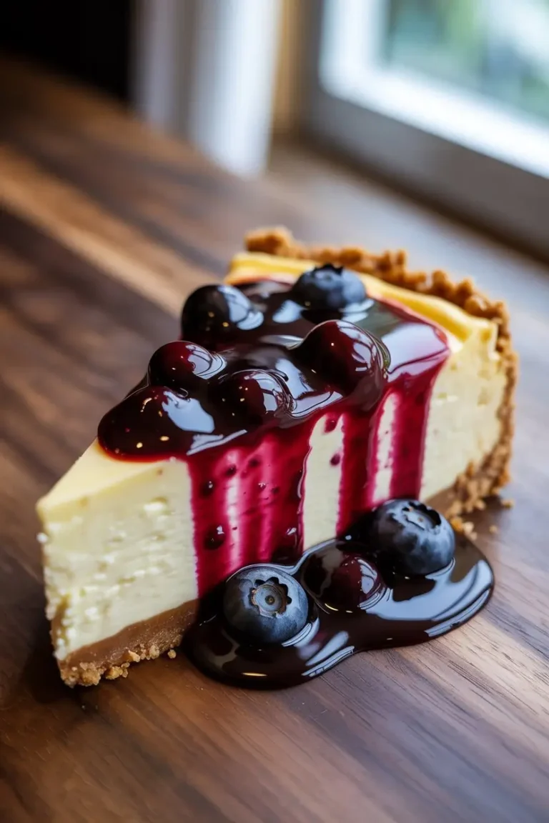 The Ultimate Blueberry Cheesecake Recipe