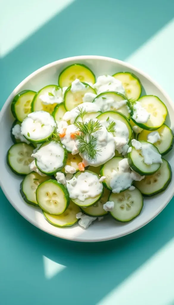 Tzatziki Cucumber Salad