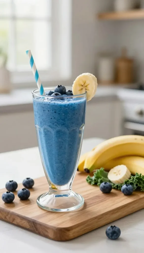 Easy Blue Smoothie Recipe: Delicious & Nutritious Blue Smoothie Recipe