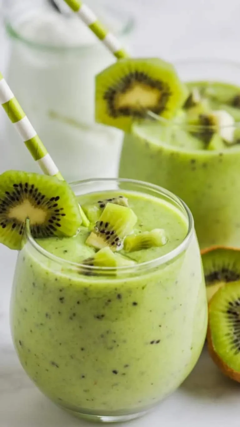 The Best Kiwi Smoothie for a Healthy Boost