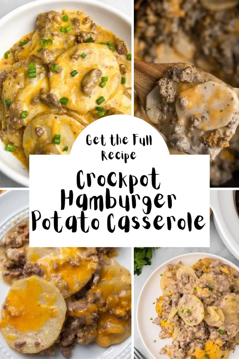 Crockpot Hamburger Potato Casserole