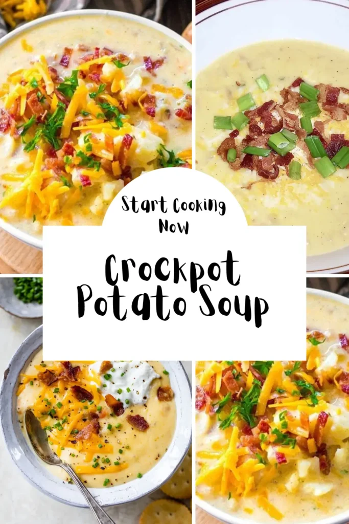 đ„ Crockpot Potato Soup (Creamy, Cozy, and Ridiculously Comforting) Crockpot Potato Soup