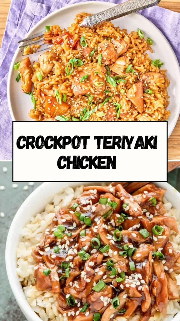 đŻ Crockpot Teriyaki Chicken (Takeout Vibes, Pajama Effort) Crockpot Teriyaki Chicken
