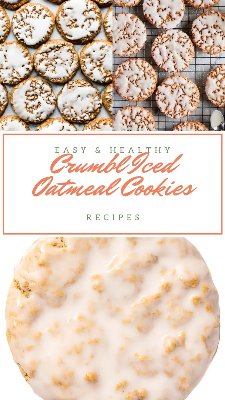 Crumbl Iced Oatmeal Cookies