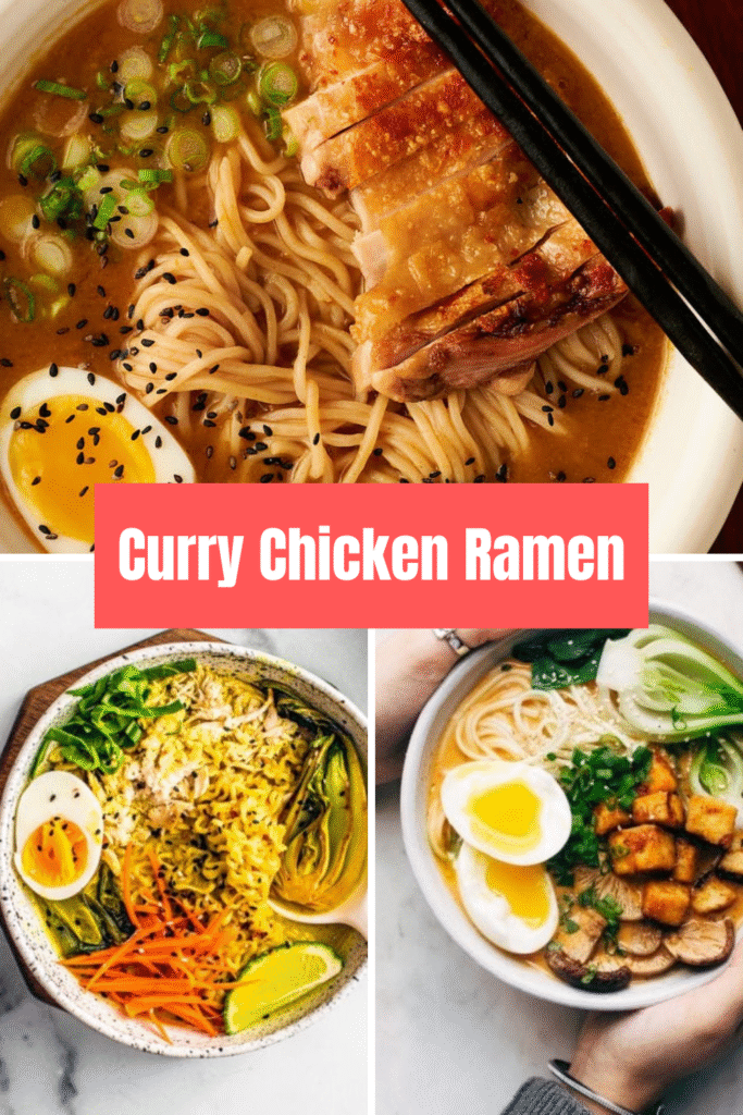 Craving Curry Chicken Ramen? Curry Chicken Ramen