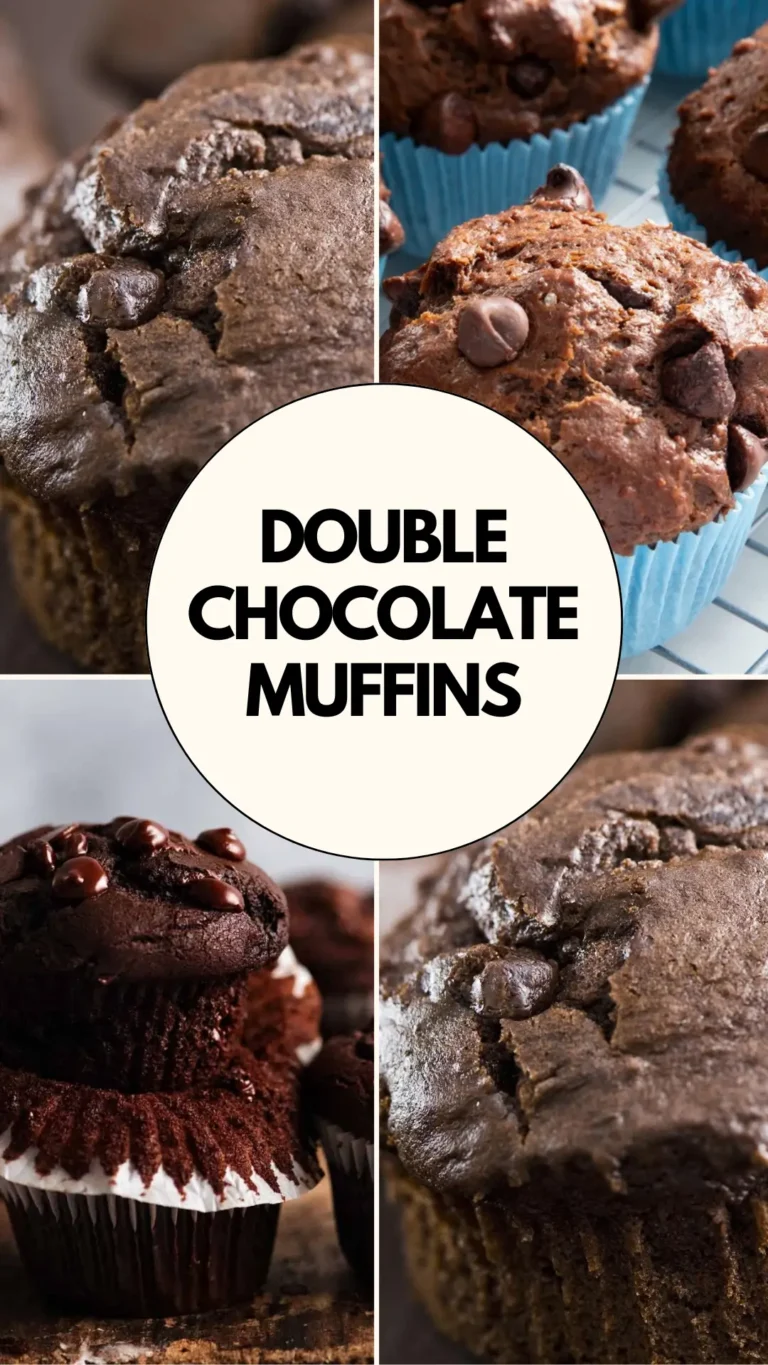 Double chocolate muffins Double chocolate muffins 1