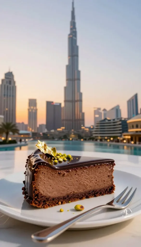 Dubai Chocolate Cheesecake