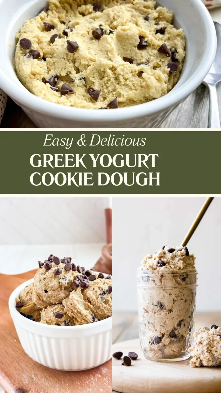 Greek Yogurt Cookie Dough