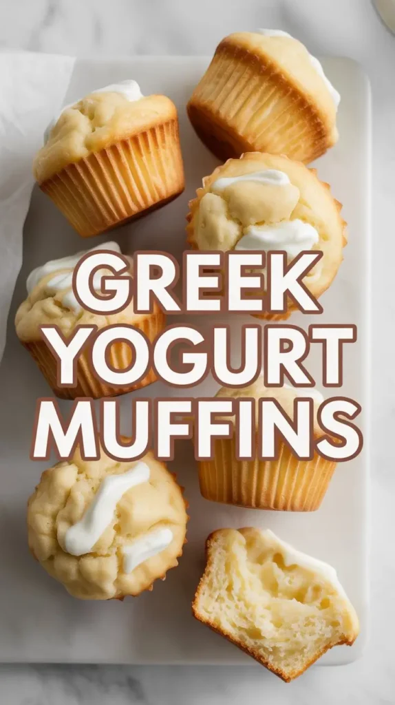 GREEK YOGURT MUFFINS