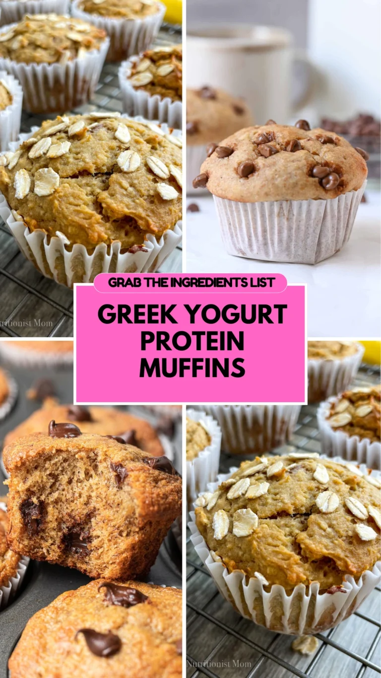 Greek Yogurt Protein Muffins