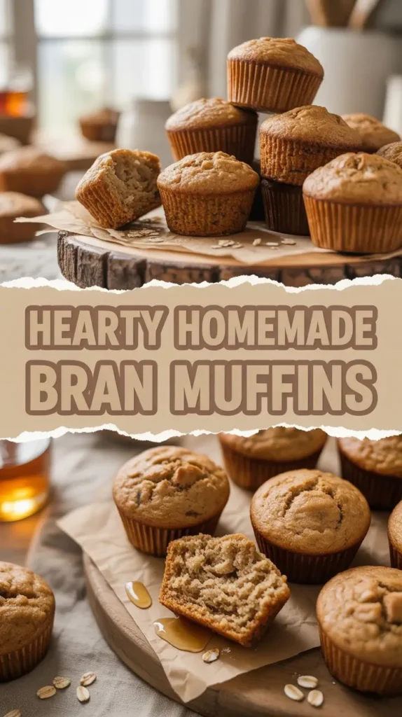 HOMEMADE BRAN MUFFINS