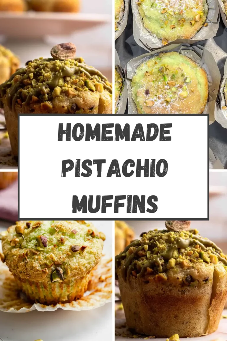 Homemade Pistachio Muffins