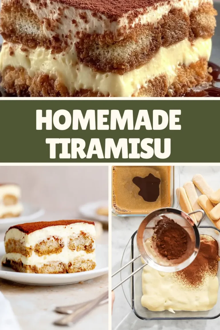 Homemade Tiramisu