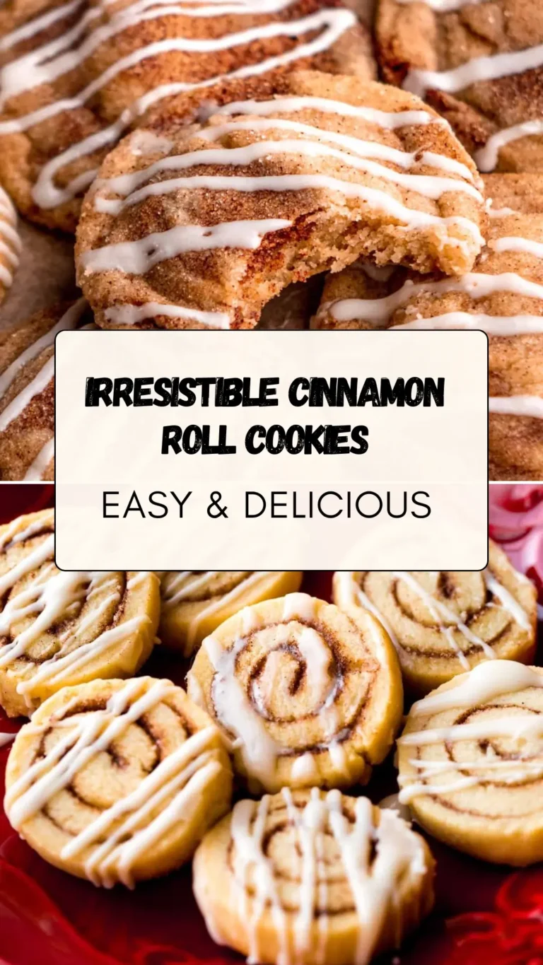 Irresistible Cinnamon Roll Cookies