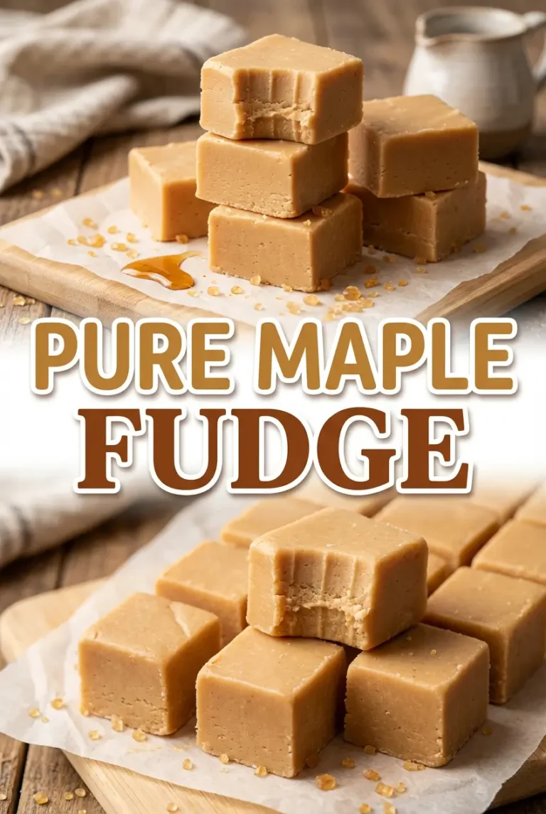 Pure Maple Fudge (old-school sweet magic) PURE MAPLE FUDGE