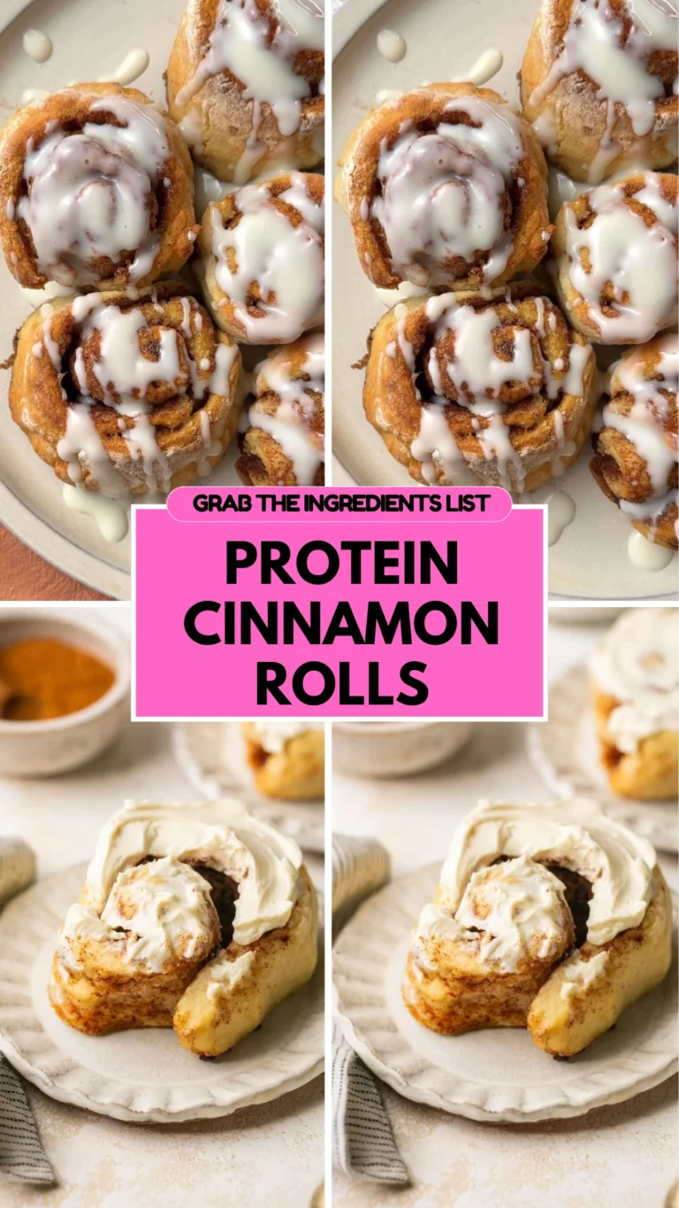 Protein Cinnamon Rolls